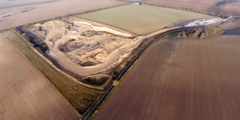 Ropsley Quarry Aerial JQ Group